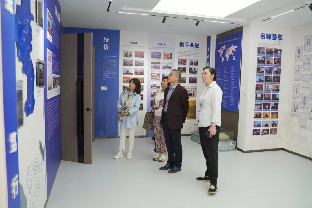 广东省健康饮食文化协会会长周麒一行来我院参观交流