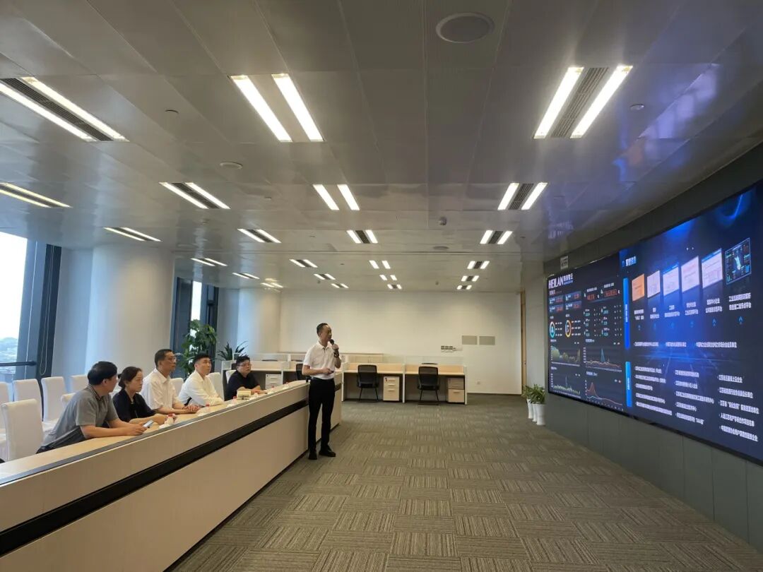 院领导一行赴海澜智云科技有限公司参访交流