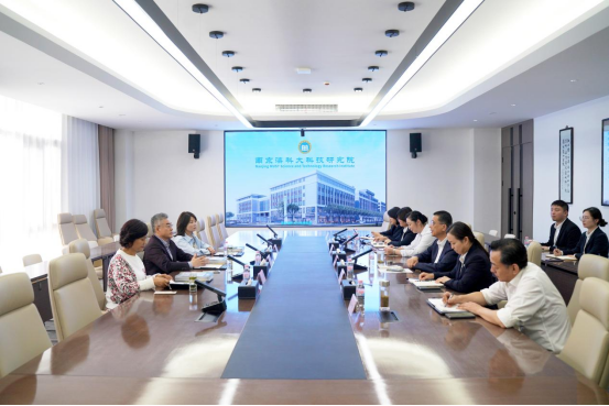 广东省健康饮食文化协会会长周麒一行来我院参观交流