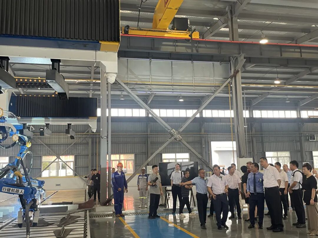 勇攀智能峰 扬帆启新航——热烈祝贺宁波海洲宁兴船舶新基地的隆重揭牌暨宁兴船舶智能集成中心正式投产