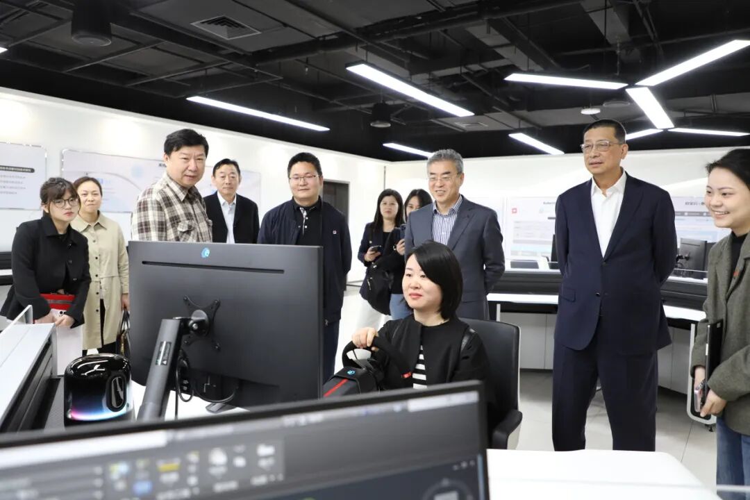 院领导一行赴杰创智能考察交流