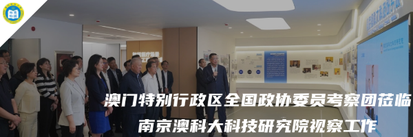 澳门科技大学科技创新、平台建设座谈会暨南京澳科大科技研究院工作汇报会举行