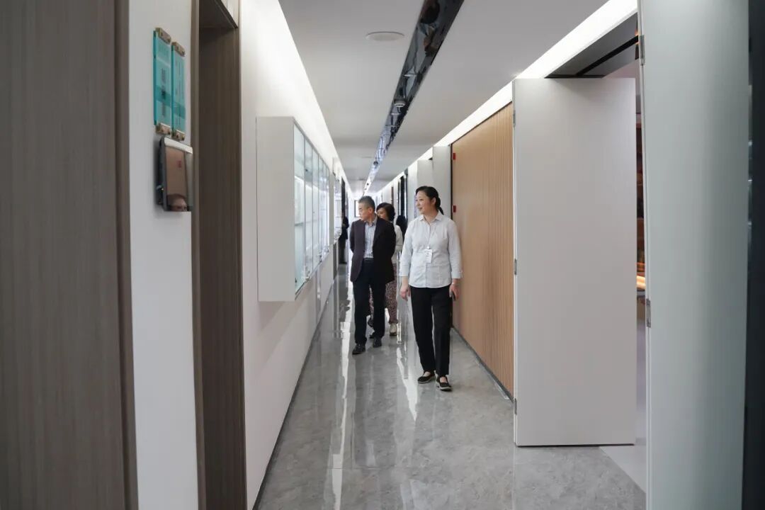 广东省健康饮食文化协会会长周麒一行来我院参观交流