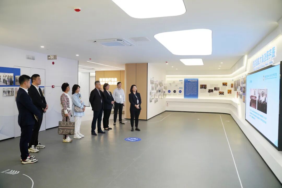 广东省健康饮食文化协会会长周麒一行来我院参观交流