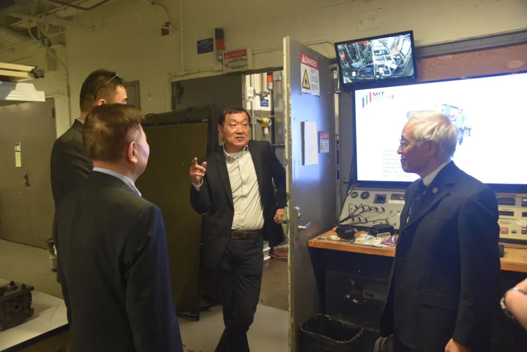 澳科大校長李行偉及副校長譚廣亨率團訪美麻省理工學院及哈佛大學