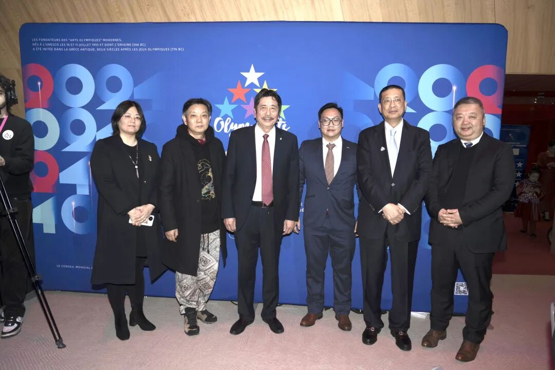 2024国际奥林匹克艺术委员会年度颁奖盛典在巴黎举行 我院领导应邀出席